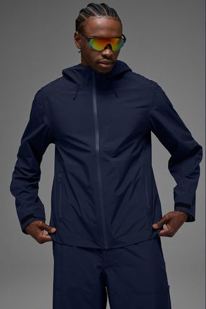Alo | Alpha Shell Jacket in Navy, Size: Large