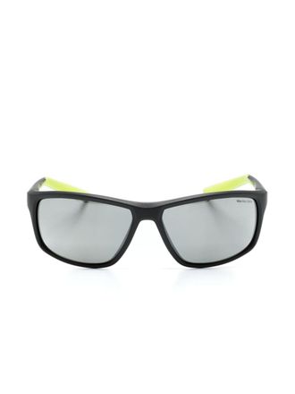 Nike Occhiali da sole Adrenaline 22 squadrati - Nero