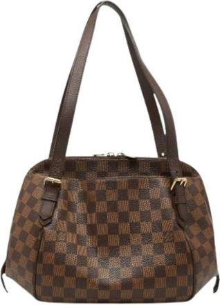 Louis Vuitton Pre-owned Shoulder Bags, female, Brown, Size: ONE SIZE Pre-owned Damier Tote Bag
