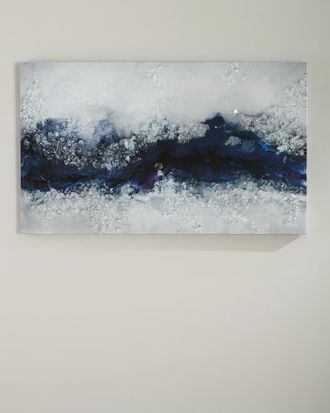 John-Richard Mystic River Handmade Print Art on Canvas by Mary Hong