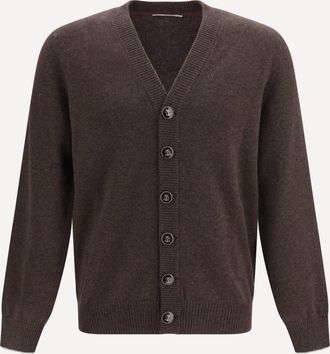 Brunello Cucinelli Cashmere Cardigan Male 54