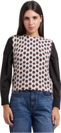 iBlues Round-neck Truien - Dames - Ronde hals truien - Veelkleurig - L - Truien & Vesten