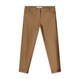 Raffaello Rossi 7/8 Broek Ute - Dames - Broeken - Bruin - Maat: XS Flanel