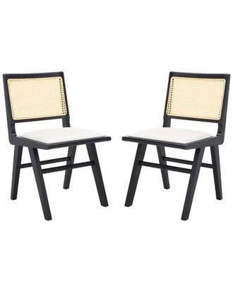 Safavieh Couture Hattie French Cane Cushion Dining Chair