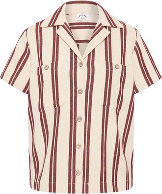 The Upside Camicia Baja Katia a righe - Toni neutri