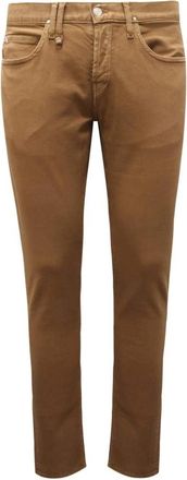 Cycle Superstretch Denim Broek - Heren - Slim Fit Jeans - Bruin - W33 - Denim - Jeans