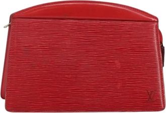 Louis Vuitton Pre-owned Leather clutches - Dames - Vintage Clutch - Rood - ONE Size - Vintage