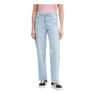 Dickies Jeans, Dames, Blauw, W29, Katoen, Relaxed Straight Jeans