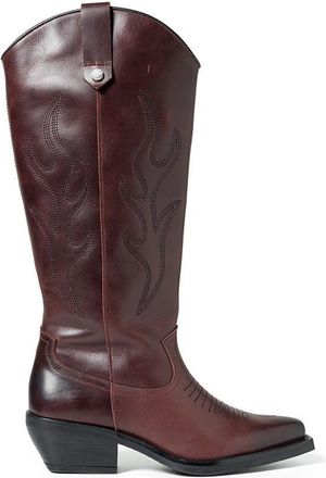 Steve Madden Wessel Boot BURGUNDY