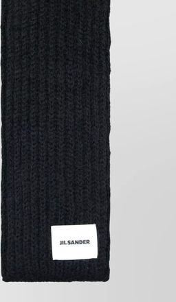 Jil Sander mohair wool scarf