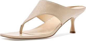 Marc Fisher Adia Womens Dress Sandals Ivory Leather : 9.5 M