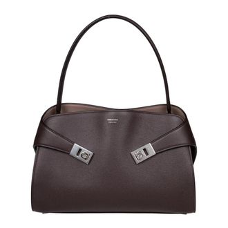 Ferragamo Dames, Tassen, Bruin, Maat: ONE Size Leer