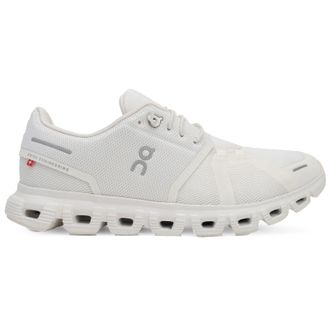 On Cloud 6 Polyester Womens Running Trainers - White White - Size:UK 5.5