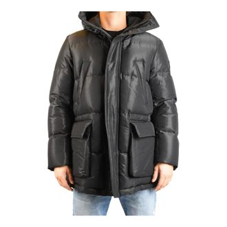 Belstaff Winter Jackets, male, Black, Size: L International Jacket