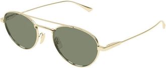 Saint Laurent SL 97 004 Zonnebril - Dames - Zonnebrillen - Geel - 51 MM - Nylon - Accessoires