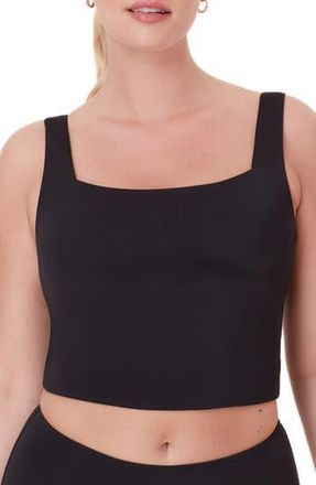 Andie Swim The Siren Crop Bikini Top in Black at Nordstrom Rack, Size X-Small