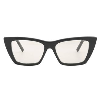 Saint Laurent Yellow Cat Eye Ladies Sunglasses SL 276 MICA 038 53