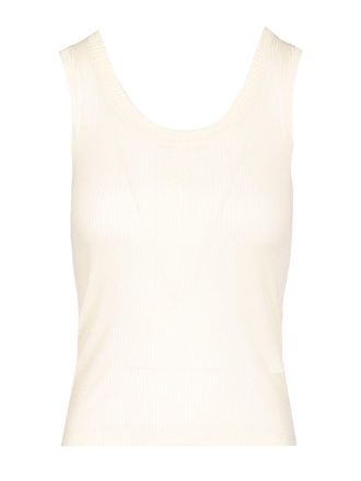 Loewe Anagram Tank Top Top Bianco-Donna