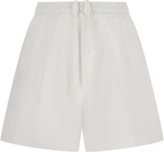 Haikure Jaz Logo Shorts - Dames - Korte Broeken - Wit - L - Katoen - Korte Broeken