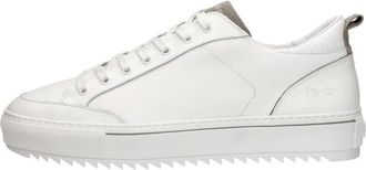 Rehab Crash Lthr Veterschoenen Laag - Heren - Sneakers - Wit - 46 EU - Leer - Schoenen