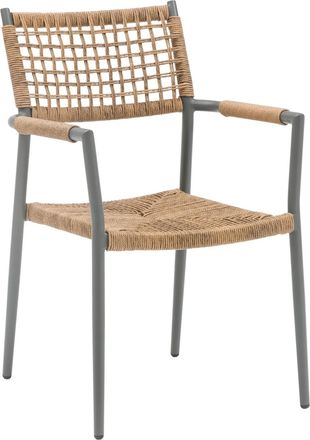 LLR Collection Hochwertiger Gartenstuhl Pepito mit Armlehnen