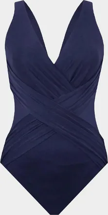 Miraclesuit Illusionist Crossover One-Piece Swimsuit