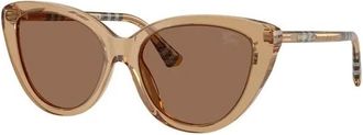 Burberry Dames, Accessoires, Bruin, Maat: 55 MM