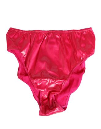 Dolce & Gabbana Pink Silk Satin Slip Girdle Panty Womens Underwear