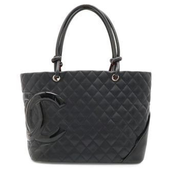 Chanel Black Pink Shoulder Bag Tote Bag (Pre-Owned)