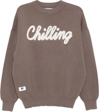 Chocoolate crew neck jumper - Brown