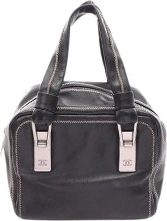 Chanel Pre-owned Vintage Handbag - Dames - Vintage Handtas - Zwart - ONE Size - Vintage