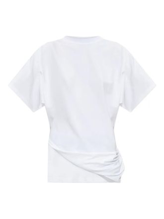 Sportmax Gedrapeerd T-shirt - Wit