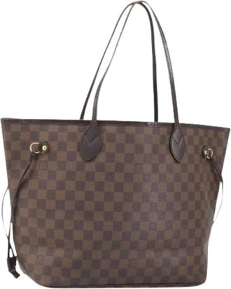 Louis Vuitton Pre-owned Tote Bags, female, Brown, Size: ONE SIZE Pre-owned Damier Ebene Tote Bag