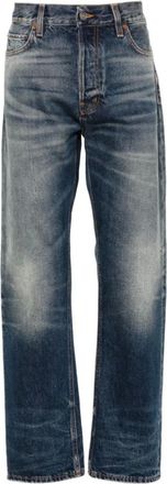 Haikure Heren, Jeans, Blauw, Maat: W35 Denim