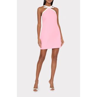 Milly Shane Cady Minidress in Baby Pink at Nordstrom, Size 12