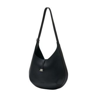 Courr&egrave;ges Womens Shoulder Bag Black Other