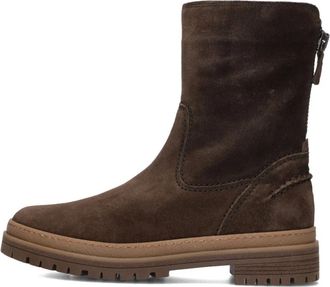 Gabor Bruine Su&egrave;de Enkellaarsjes 783.1 - Dames - Enkellaarsjes - Bruin - 37 1/2 EU - Su&egrave;de - Schoenen