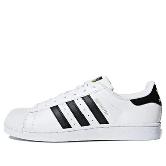 adidas Superstar Footwear White Black Gold C77124