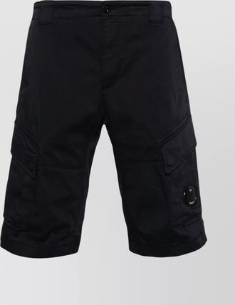 C.P. Company stretch satin cargo bermuda shorts