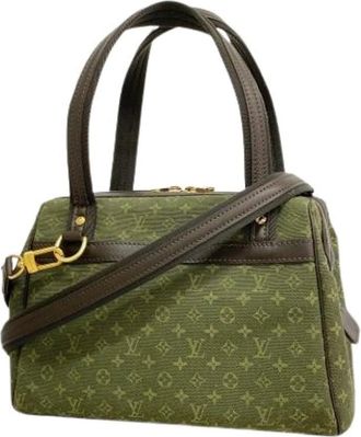 Louis Vuitton Pre-owned Handbags, female, Green, Size: ONE SIZE Pre-owned Vintage Handbag