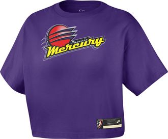 Nike (WMNS) Nike Phoenix Mercury Court Origins WNBA T-Shirt Field Purple IO1542-504