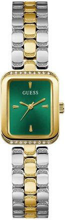 Guess Isla Tank Two-Tone Bracelet Watch, 22mm in Gold at Nordstrom