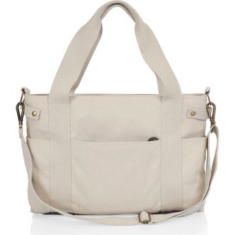 Picnic Time Temecula Wine Insulated Tote Bag in White at Nordstrom Rack