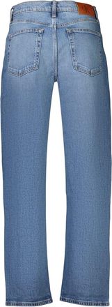 Calvin Klein High-Rise Tapered Jeans - Blue