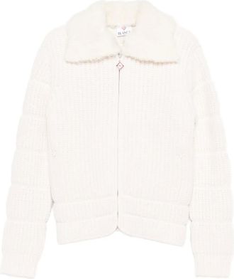 Casablanca Piumino a coste - Bianco