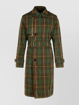 Burberry cotton double-breasted trench coat