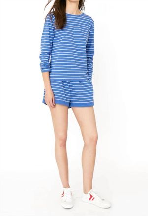 Kule The Short In Denim/white