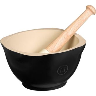 Emile Henry Made In France Mortar and Pestle in Truffle at Nordstrom