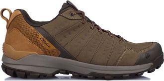 Oboz Footwear Mens Sypes Low Leather Waterproof Boots in Brown - Size UK 7.5