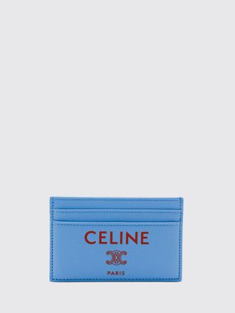Celine Portacarte in pelle con logo
